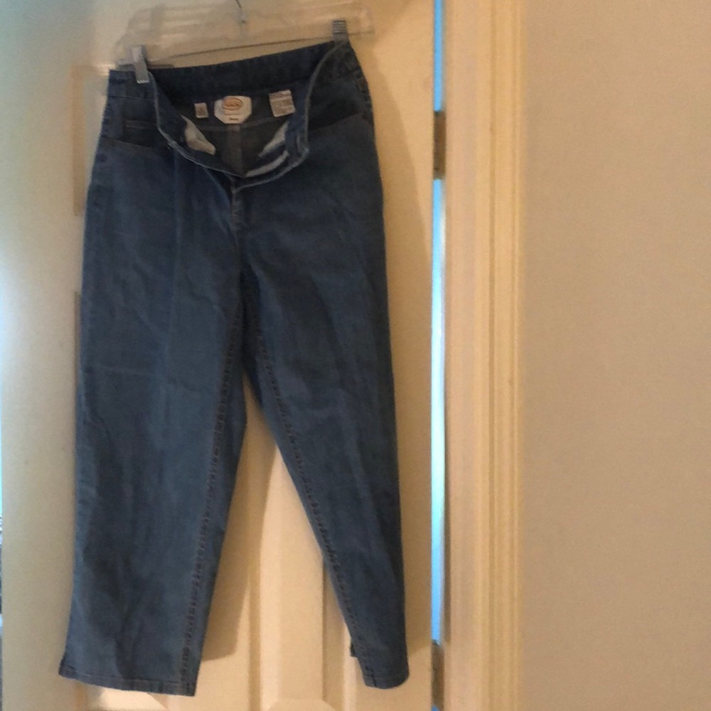 Talbots stretch crop jeans